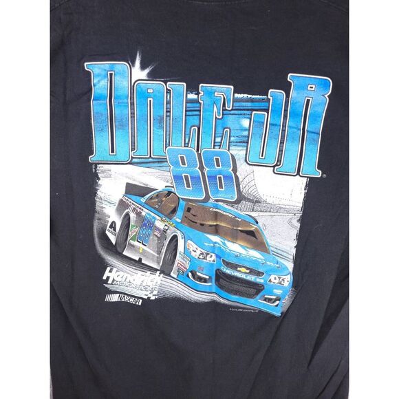 Dale Earnhardt Jr. Shirt Men's 2XL Graphic 2 Sided Nascar Racing Spellout - Picture 3 of 7